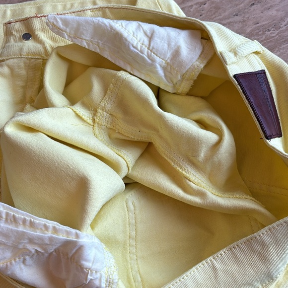 DKNY Jeans. Yellow Denim. Soho Slim. Size 2. 
Gently used. - Picture 5 of 11